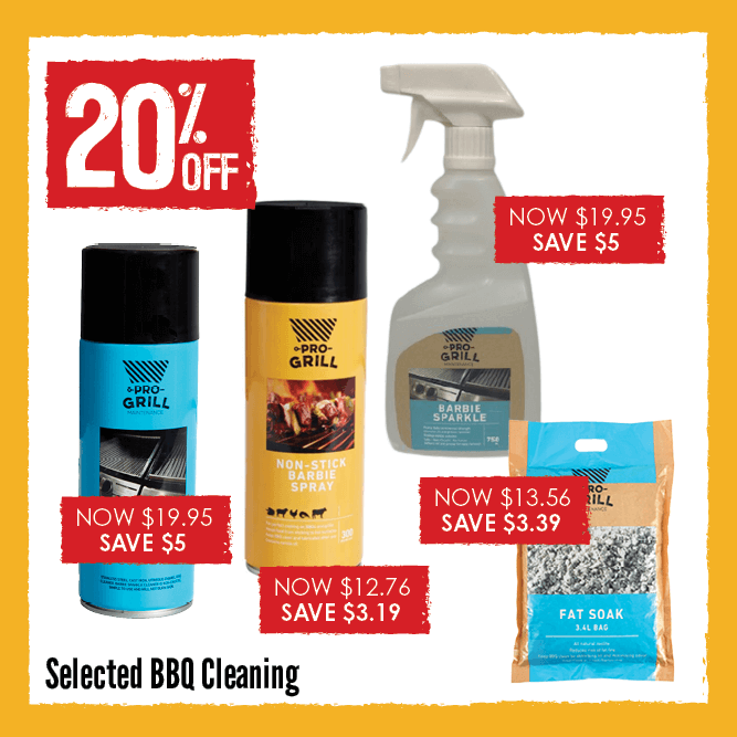 20% Off Selected BBQ Cleaning | Shop Now